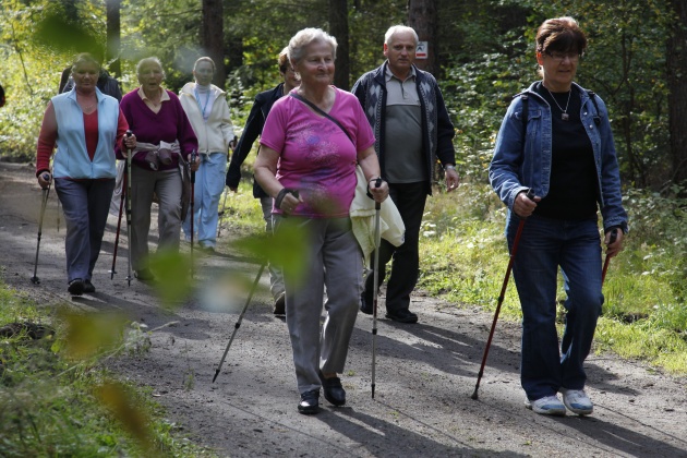 Zielony Las - otwarcie trasy Nordic Walking