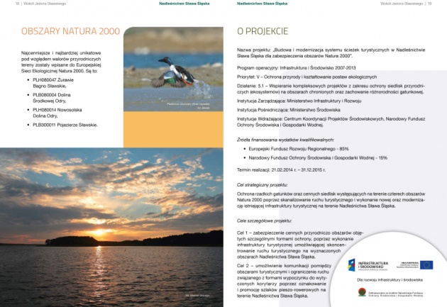 Folder "Wokół jeziora Sławskiego"